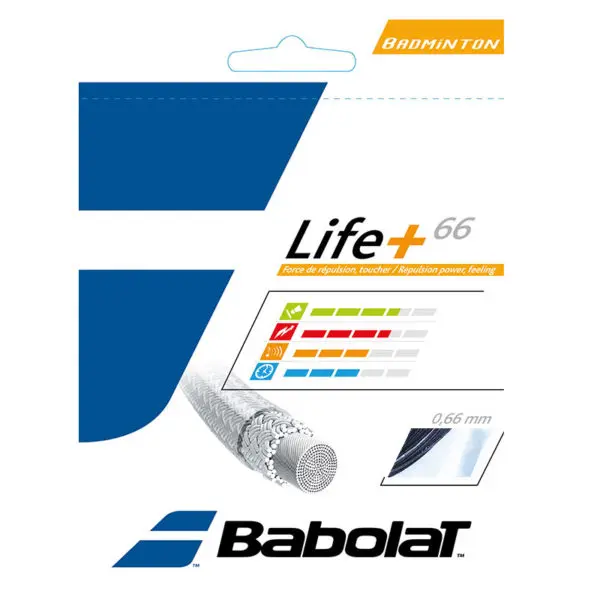 Babolat Life+ 66 Badminton String 10.2m Pkt
