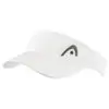 Pro Player Women's Visor in white and dark blue