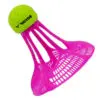 Badminton shuttlecock equipment for single players