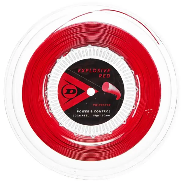 Dunlop Srixon Explosive Red Tennis String 200m Reel