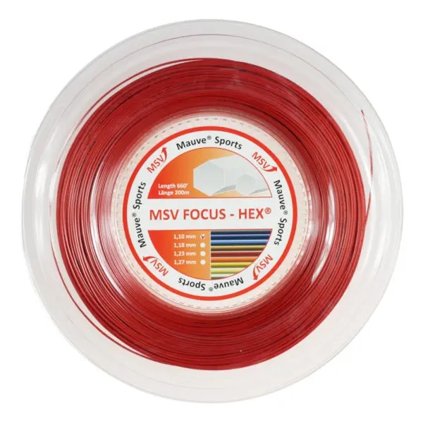 MSV Focus Hex Reel Red - 800