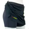 Woman wearing a graphite Pro Tour skort.