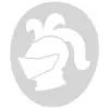 Black Knight stencil with sword and shield