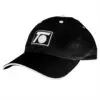 black cap - front view