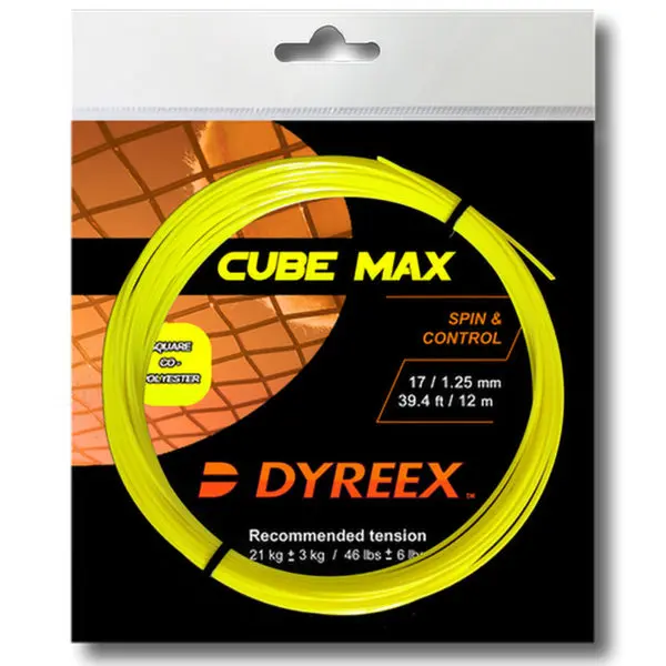 Dyreex Cube Max 1.25mm (Yellow) 12m Packet