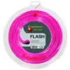 Pink flash reel for fishing equipment.