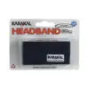 A blue Karakal headband for sports or fitness activities.