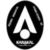 Karakal Badminton Squash Stencil on Racquet - Close-up View