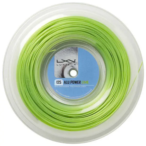 Luxilon Alu Power 1.25mm (Lime) 200m Reel