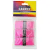 A pink overgrip for tennis racket, enhancing grip and comfort.