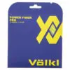 Neon yellow Power Fibre Pro tennis racket string packet