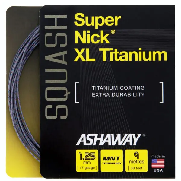 Super Nick XL Titanium Racket Pocket.