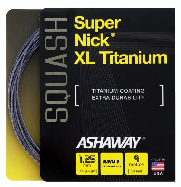 Super Nick XL Titanium Racket Pocket.