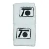 Topspin logo wristband in white