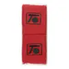 Red wristband with Topspin logo