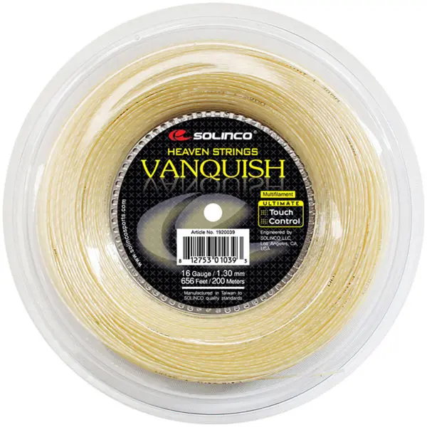 Solinco Vanquish (natural) 200m reel