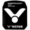 Image of a colorful Victor stencil tennis racket