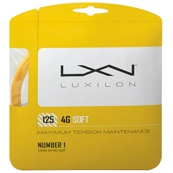 Luxilon 4G Soft 1.25mm (Gold) 12.2m Packet