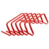 Red Flat Hurdle Set for Training and Competitions
