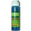 Blue solvent artwork on racquet, showcasing vivid colors and creative design.