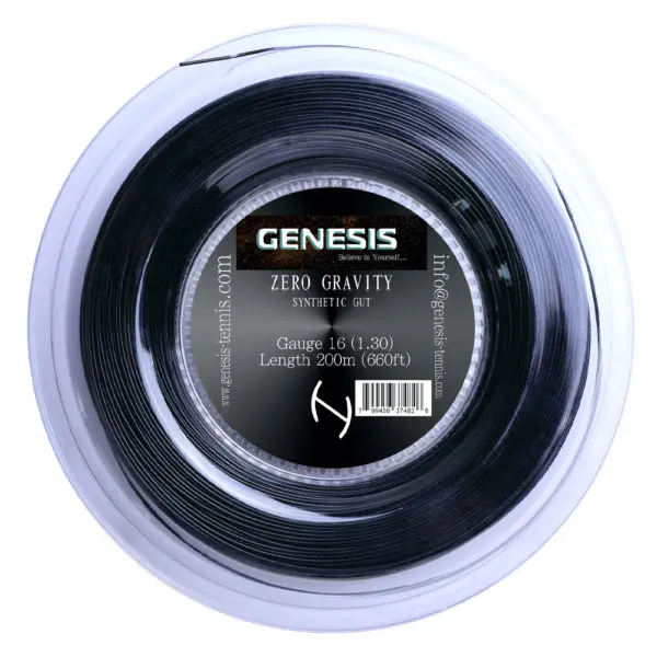 Genesis Zero Gravity (Black) 200m Reel