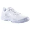 Babolat Womens Jet Mach 3 Wimbledon Grass Court Shoes (White/Silver)