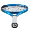 Tennis player serving the ball with focus and determination