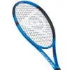 Image of a tennis player hitting a forehand shot with focused determination