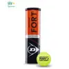 White table tennis ball with black text STRINGERS WORLD printed on it
