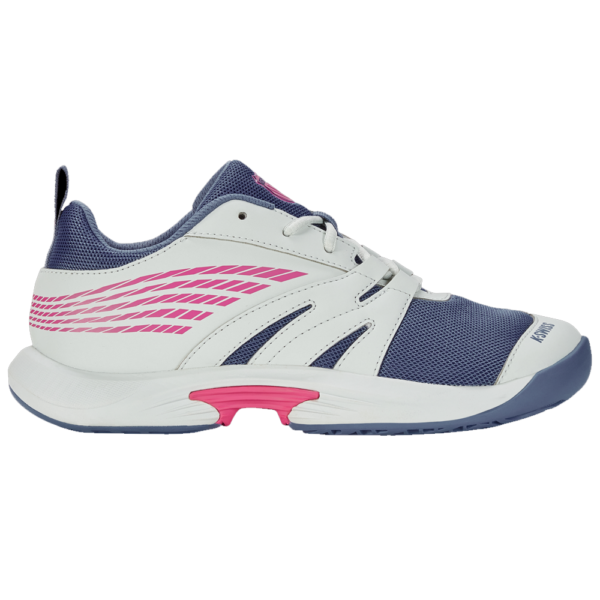 K-Swiss Junior SpeedTrac All Court Shoe (Blue Blush/Blue Blizzard/Carmine Rose)