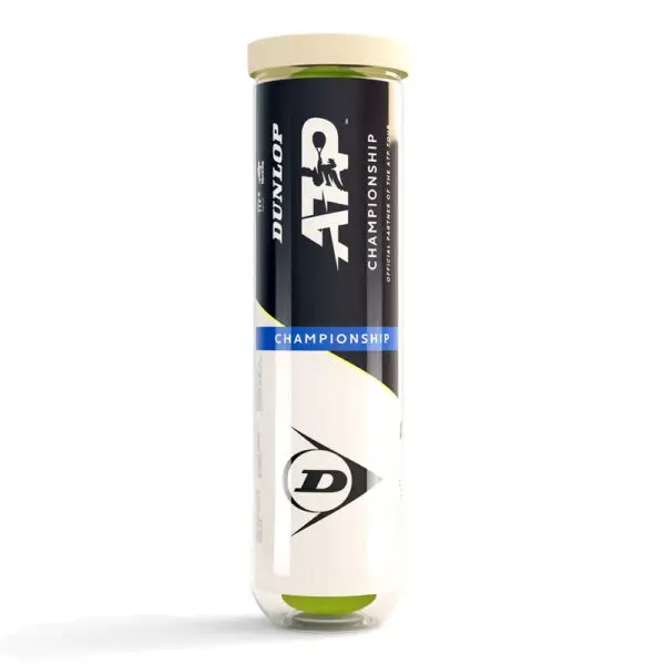 Dunlop ATP Championship Tennis Balls (4 Ball Tube)