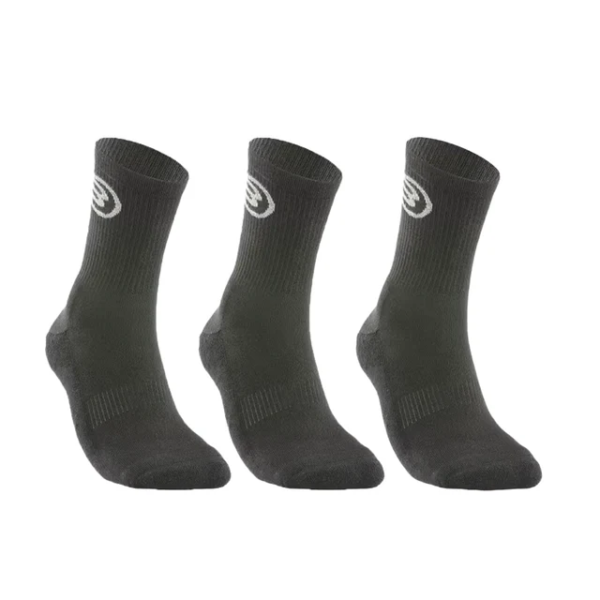 Bullpadel BP262 Black Socks (3 Pack)