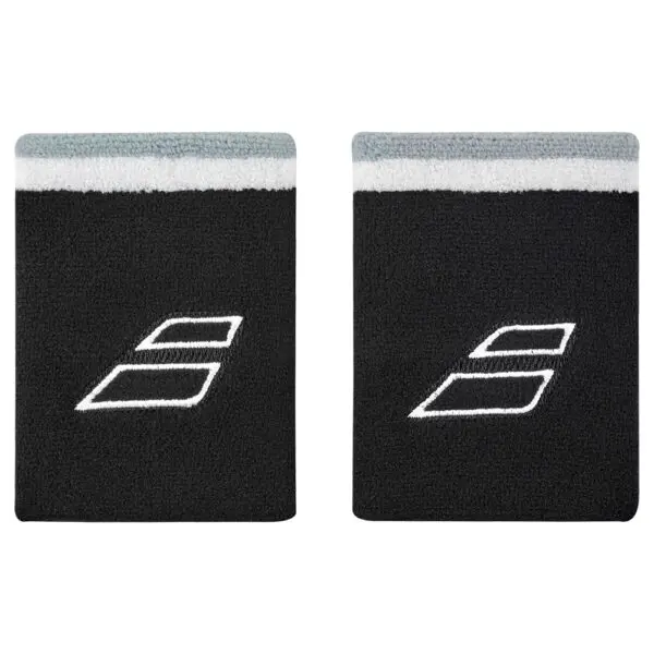 Babolat Terry Jumbo Wristband (Black/White)