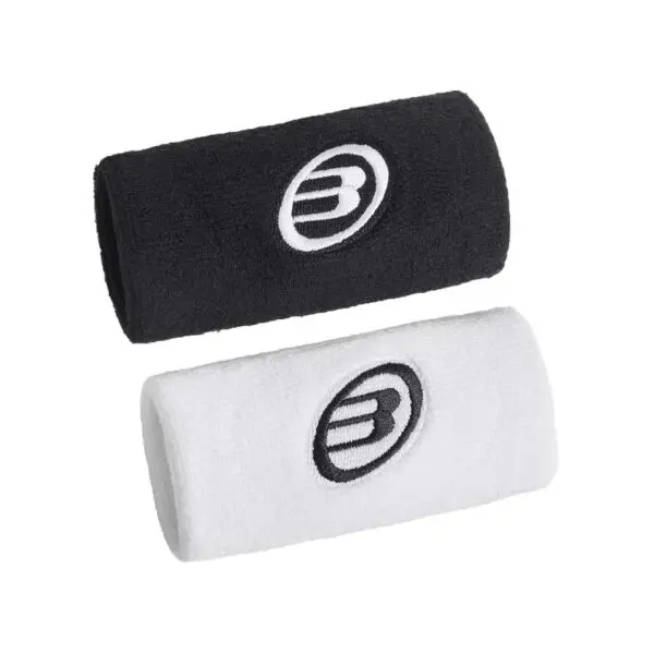 Bullpadel Wristband 2 Pack (Black/White)