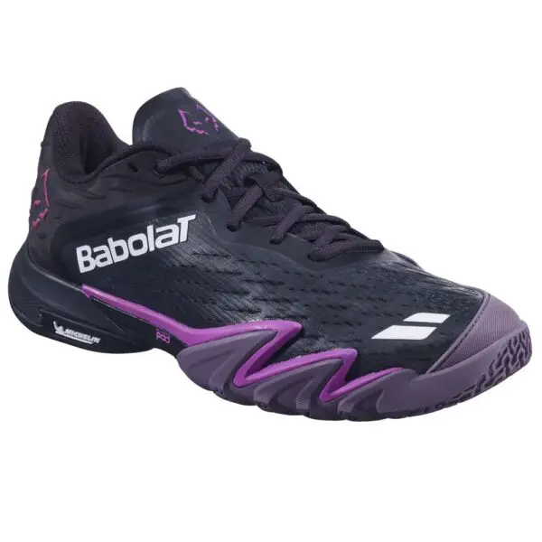 Babolat Mens Premura 3 Lebron Padel Shoes (Black/Pink) 2026