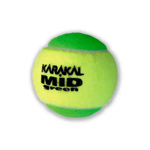 Karakal MID Two Tone Transition Tennis Ball Green (Dozen)