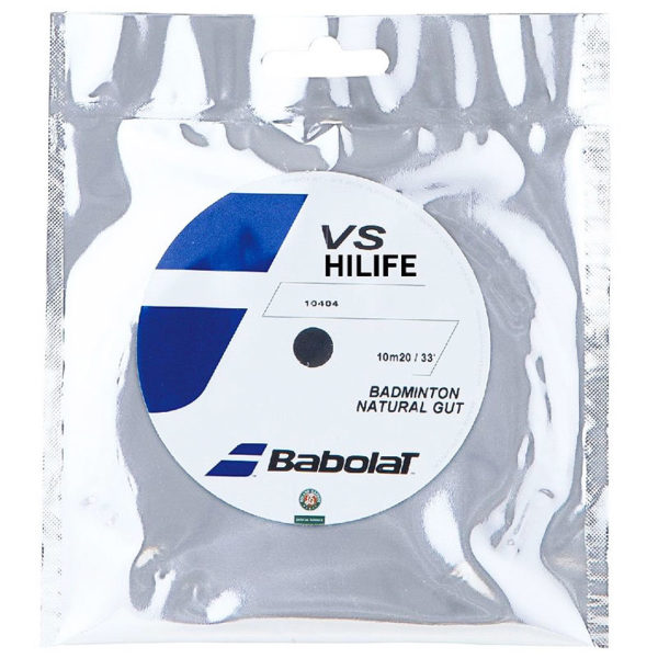 Babolat VS Hi Life 2000 Badminton String 10.2m Pkt (0.80) (Natural)