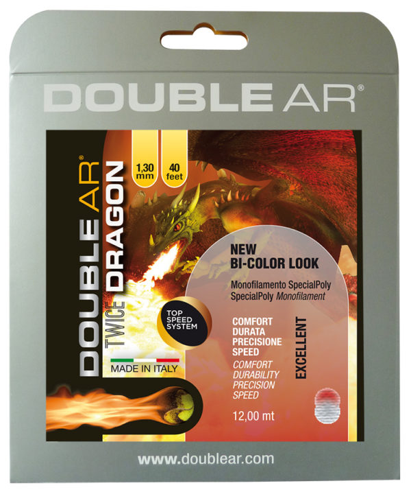 Double AR Twice Dragon 1.30mm (Red/Grey) 12m Packet
