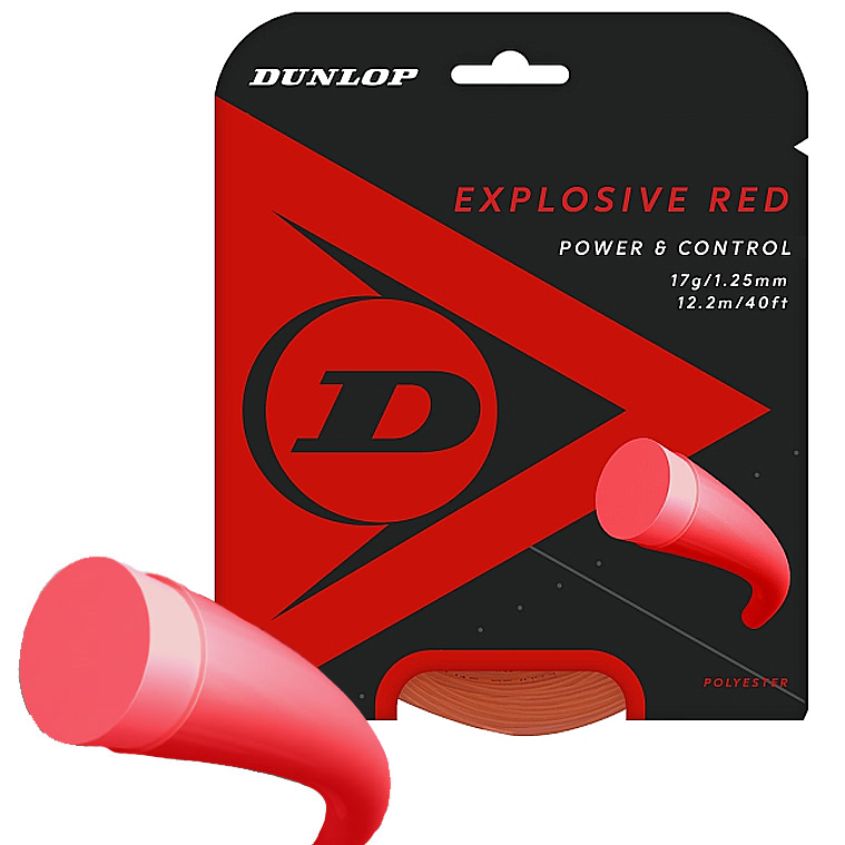 Dunlop Srixon Explosive Red Tennis String 12m Packet