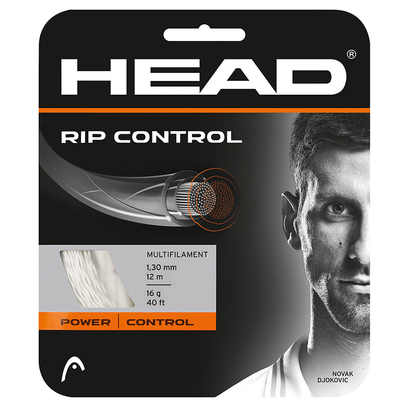 RIP Control White Pocket New Tennis String - Image