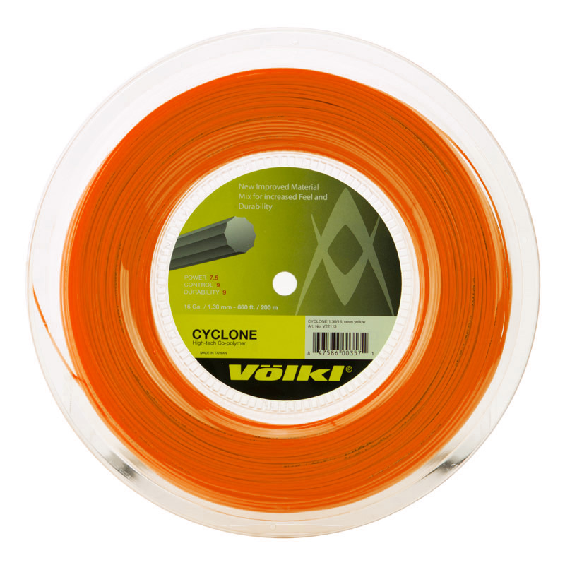 thumbnail image 2 of Volkl Cyclone 125 Tennis String – 200m Reel, Solino Brand, 1.25mm Gauge 2 of 4
