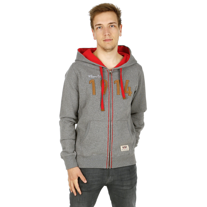 Men's Hoodie - Grey Front View