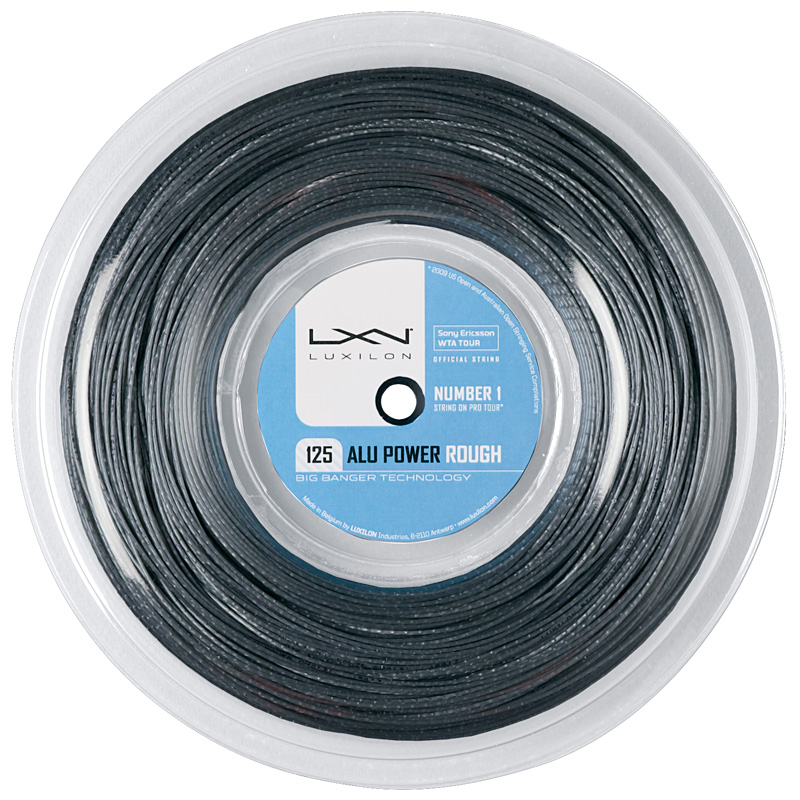 Alu125 Rough Reel for stringing tennis rackets - a durable and high-quality option for tennis enthusiasts.