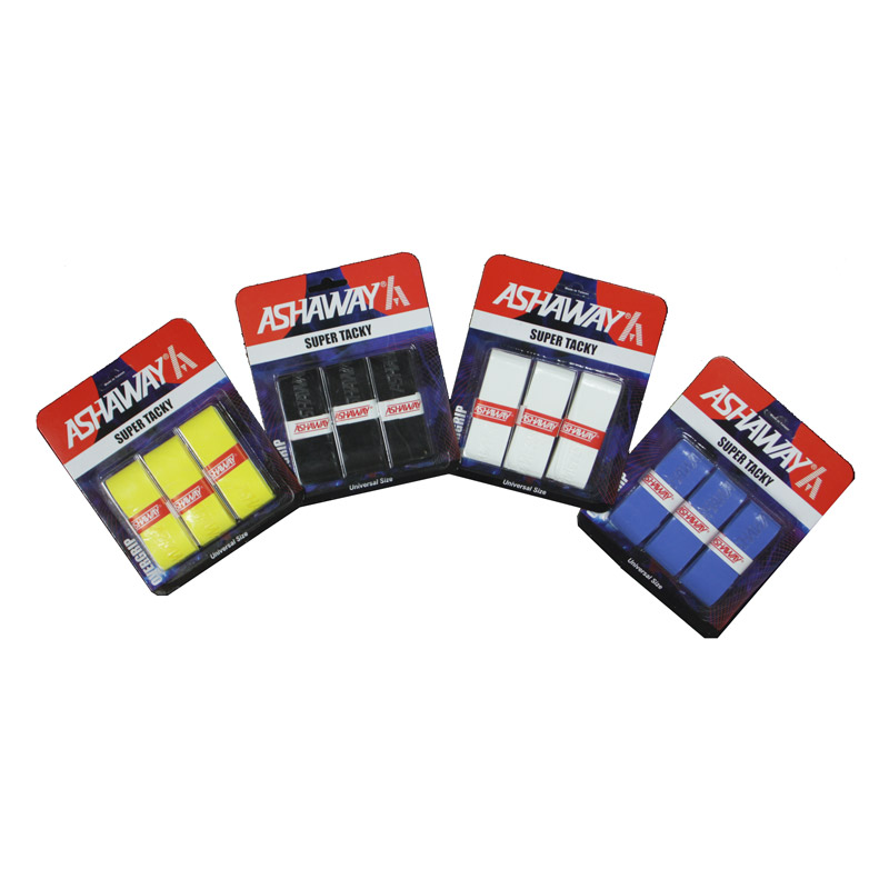 The alt tag for the provided image URL could be Ashaway Super Tacky Collection - Badminton Grips.