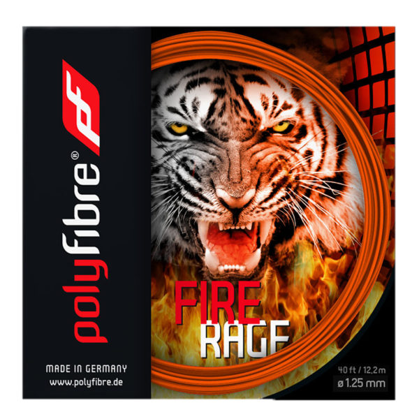 Polyfibre Fire Rage Ribbed 12.2m Packet 1.25mm