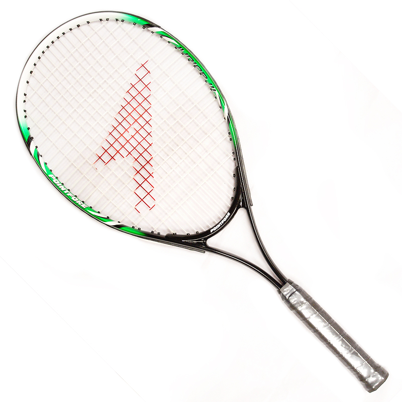 A Junior Tennis Racket for young players with colors and design suitable for kids.