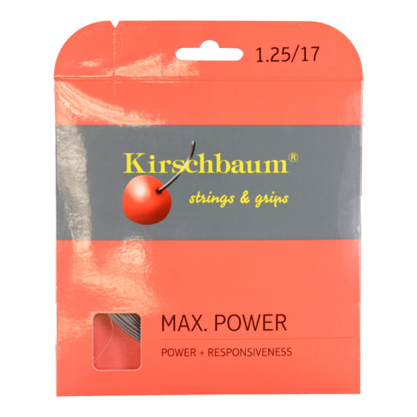 Kirschbaum Max Power (Silver) 12m Packet