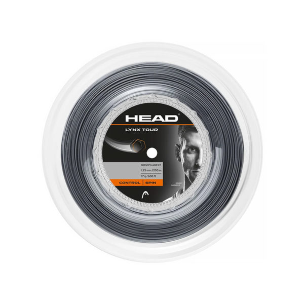 HEAD Lynx Tour 200m Reel (Grey)