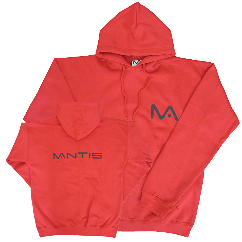 Black Mantis Hoodie with Front and Back Design