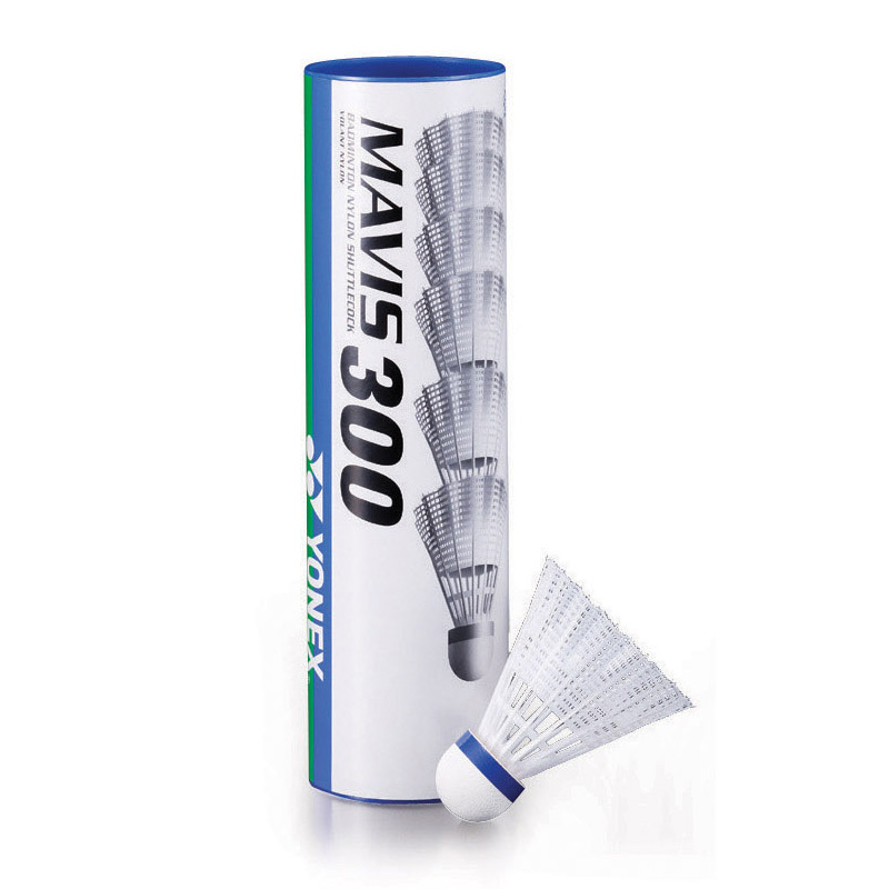 Mavis 300 White Badminton Shuttlecock - Designed for Speed and Accuracy